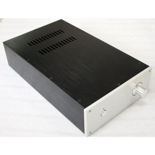 WA11 Full Aluminum Enclosure Mini AMP Case Preamp DAC Box PSU Chassis New