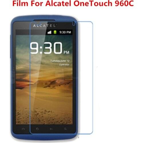 1/2/5/10 Pcs Ultra Thin Clear HD LCD Screen Protector Film With Cleaning Cloth Film For Alcatel OneTouch 960C