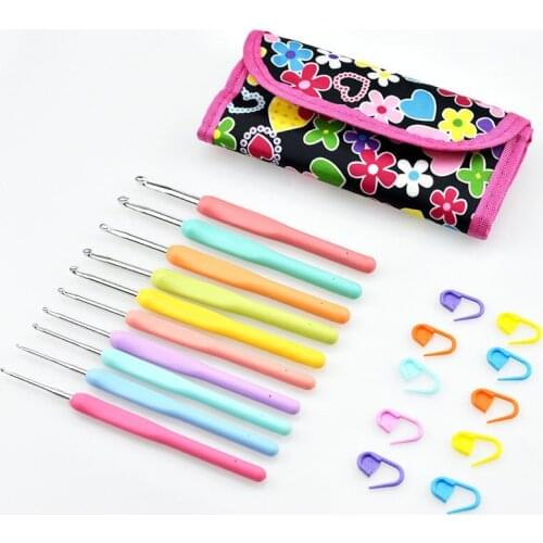 10pcs Crochet Set Soft Handle Crochet Bag Packing DIY Handmade Pet Sweater Making Sweater Crochet Household Goods Crochet