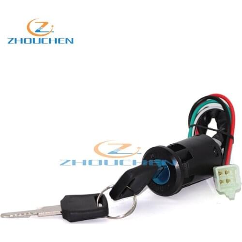 2 Wire Key Switch For Electric Mini Moto Dirt Pocket Bike ATV Go Kart Scooter