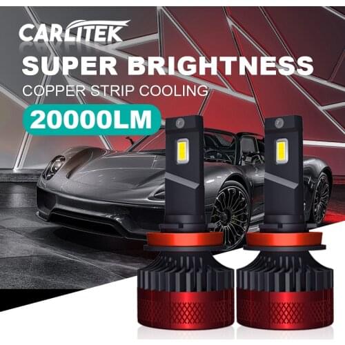 2X F5 H4 LED Headlights H7 Bulb Fog Light H1 H27 880 881 9012 9005 HB3 9006 HB4 6000K 20000LM Bulbs Auto Lamp Car Lights