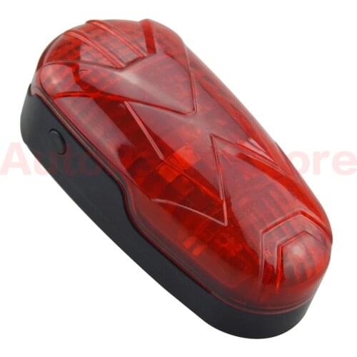 5pcs bike tracker built in gps antenna wireless tracking device for bicycle tk906 ,taillight design tracker for bike