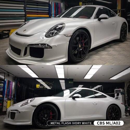 Car Wrap Bubble Free pvc Vinyl Sticker Roll Decoration Film Whole Car Body White Sticker Saff To Use