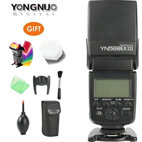 YONGNUO YN-568EX II YN568EX III Wireless TTL HSS Flash Speedlite for Canon 1100D 650D 600D 700D for Nikon D800 D750 D7100