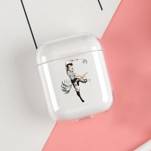 Attack on titan Levi Ackerman Anime Soft TPU Case For Apple Airpods 1/2 Protective Cases Bluetooth Wireless Earphone Cover