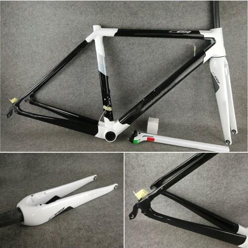 Black White Color T1000 UD Glossy CARROWTER C64 Frame Carbon Road Frames Bicycle Frameset With 48/50/52/54/56cm