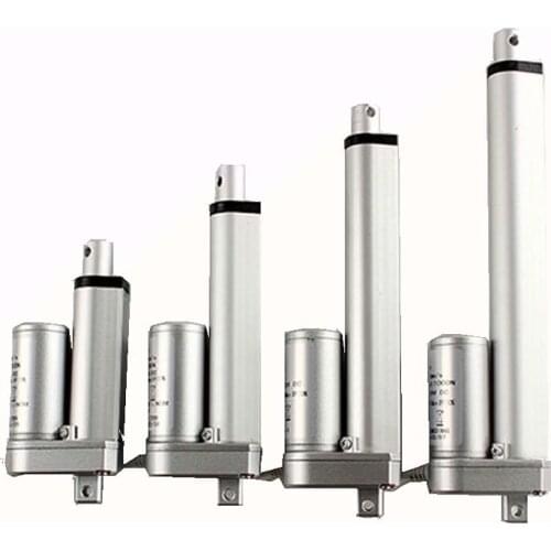 50-1300mm Electric Putter Stroke Electric Linear Actuator Putter Motor DC 12V-48V Push Rod Motor Motor Extension Rod Lifter