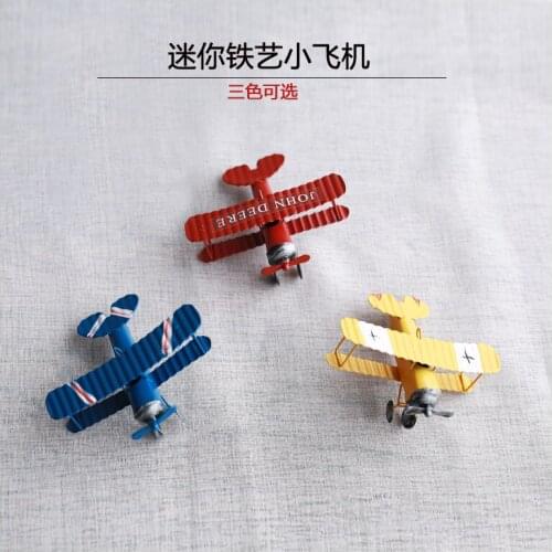 Photography Mini Aircraft Decoration Background Baby Newborn Decoration Photograph Props Studio Creative