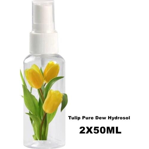 100ML Tulip Pure Dew Hydrosol for modulating various facial mask&Skin Care