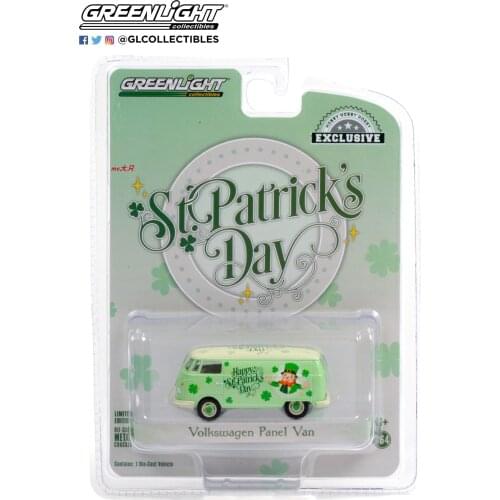GREENLIGHT 1:64 Volks wagen Type 2 Panel Van - St Patricks Day