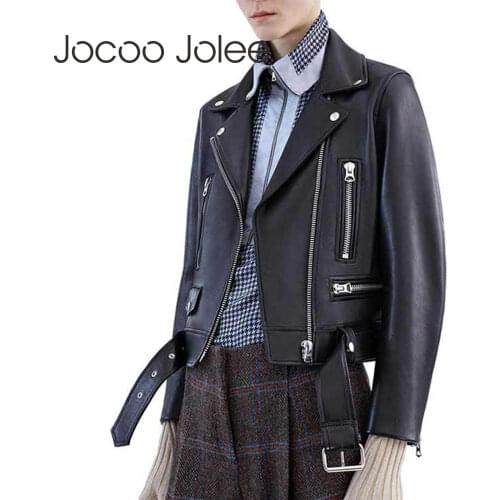 Женские черные куртки Jocoo Jolee China At AliExpress
