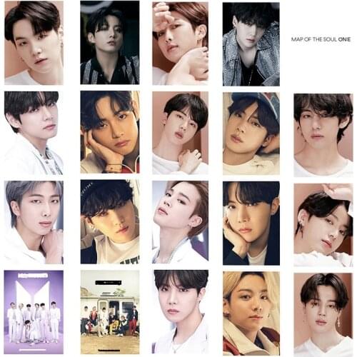 KPOP Bangtan Boys MAP OF THE SOUL ON:E Peripheral Small Card LOMO Card Random Small Card Best Selling Celebrity Goods