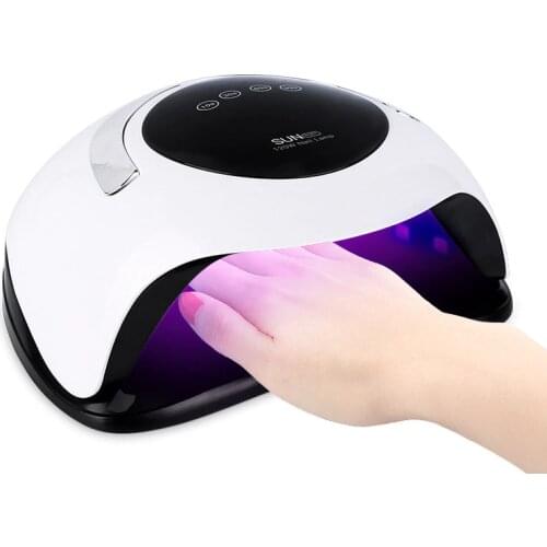 Nail Lamp 120W UV LED Nail Dryer for Curing Gels Polish With Smart Sensor Manicure Nail Art Salon Equipment Brand New