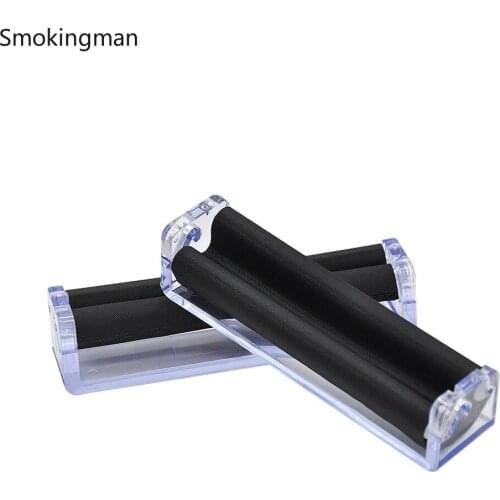 Manual cigarette maker 110mm cigarette maker Acrylic Cigarette device rolling papers tobacco Cigarette Rolling Machine