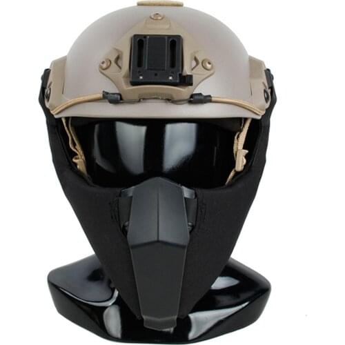 TMC Special Rail Connection Mask for Maritime BLACK TACTICAL Helmet Free Shipping TMC2889-BK