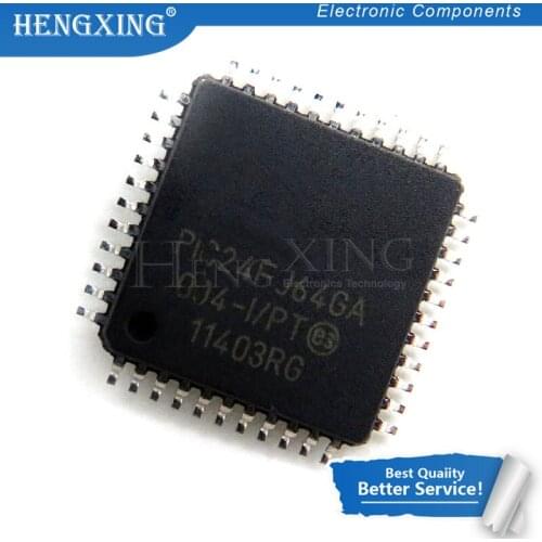 10pcs/lot PIC24FJ64GA004-I/PT PIC24FJ64GA004 PIC24FJ64GA PIC24FJ64 QFP-44 In Stock
