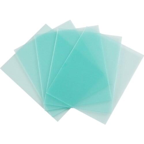 10pcs PC protective sheet solar automatic dimming welding cap lens group lens protection 120*95 130*95 105*60 100*60 96*51 110
