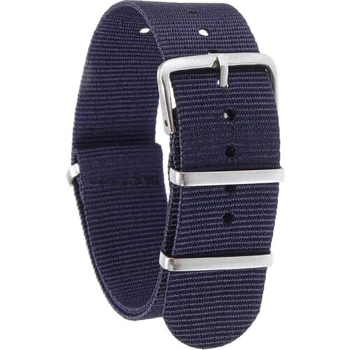 18-22 mm Nylon Sport Watchbands For Men Women Universal Replacement Strap Military Army Nylon Fabric Adjustable Wrist Strap