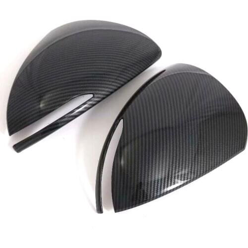 For Hyundai Sonata 2020 2021 Car Exterior Accessories ABS Side Rearview Mirror Decoration Cover Trim Car Styling Sticker 2pcs