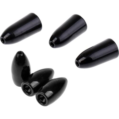 6Pcs Tungsten Sinker Fishing Flipping&Worm Weights Eco-friendly 1/4oz 3/8oz