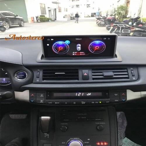 Auto Stereo Android 10 128G For Lexus CT200H Hybrid 2014-2021 Car Radio Multimedia Player GPS Navigation Headunit Tape Recorder