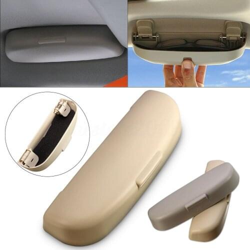 Car Sunglasses Case Holder Glasses Cage Storage Box For Peugeot 206 207 Sunglasses Case