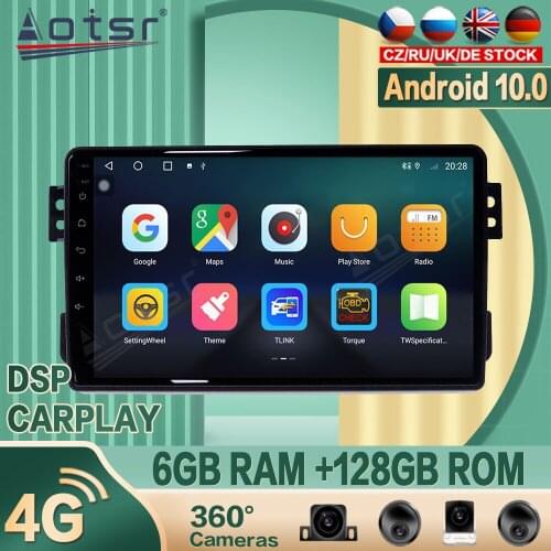 For OPEL Agila SUZUKI Android10 Car radio Player GPS Navigation 360 camera Auto Stereo Multimedia Video Headunit DSP carplay 4G