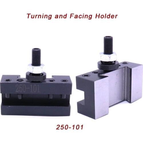 2PCS Quick Change Turning and Facing Holder 250-101 For CNC Metal lathe tool Post Holder