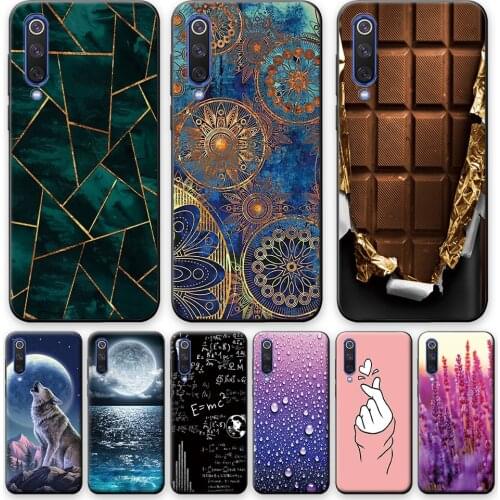 For Xiaomi Mi A3 Case Cover on Xiaomi CC9E Soft Silicone Back Bumper For Xiaomi MiA3 Phone Case For Xiaomi CC9E Fashion Bumper