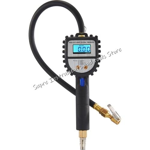 DP-001 digital display tire pressure gauge tire pressure gun pressure measurement tire pressure gauge inflation gun