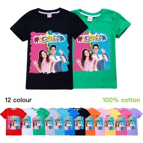 Me Contro Te Baby Boy T Shirt Cotton Magliette Per Bambini Shirts for Teenage Girls Vestiti Da Ragazza Kids Graphic Tees 8 To 12