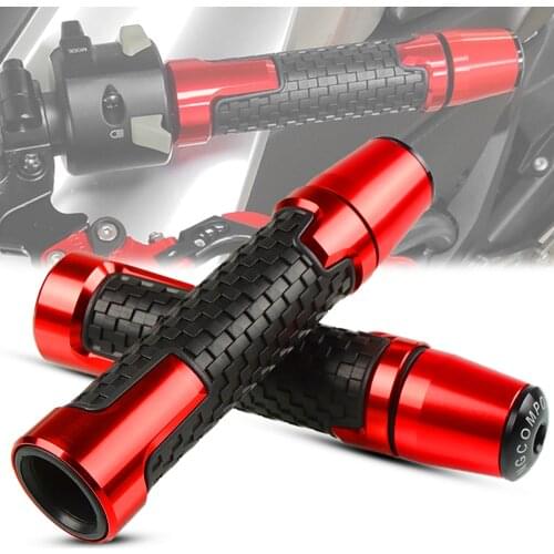 22MM Handlebar Ends FOR HONDA CBR125R CB125R CBR150R 2011-2021 2020 Motorcycle Hand Grips Handle Bar End Cap Plug CBR 125R Logo
