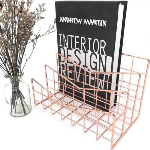 European And American Minimalist Style Desktop Storage Rack, Newspaper, Magazine, Magazine, Envelope, Mail Data Sorting