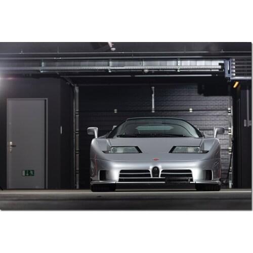 1993 Bugatti EB110 SuperSport Car Wall Art Posters HD Picture Print Modern Canvas Paintings Wall Picture for Living Room Decor