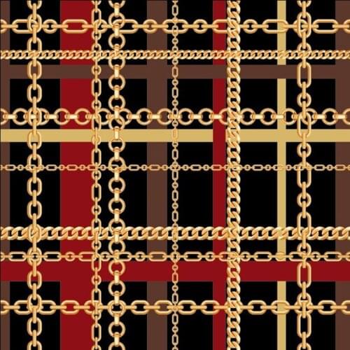 100% polyester chiffon fabric is used for skirt chain printing fabric clothes sewing fabric clothes shirt patchwork