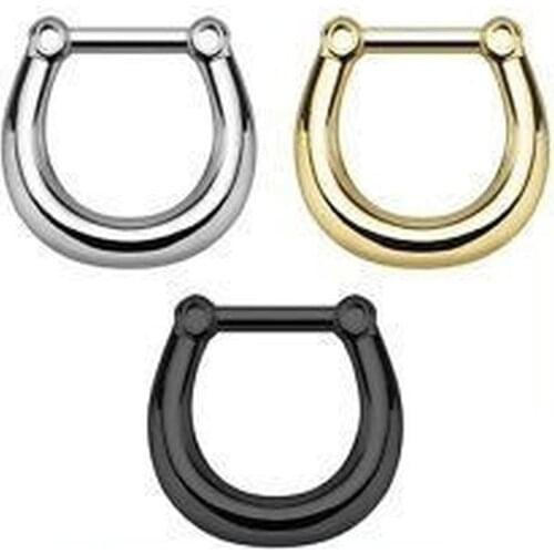 Woman Nose Ring Piercing Copper Color Nose Cuff Female Simplicity Piercings Accessories Fine Trend Goth Punk Women Body Jewelry