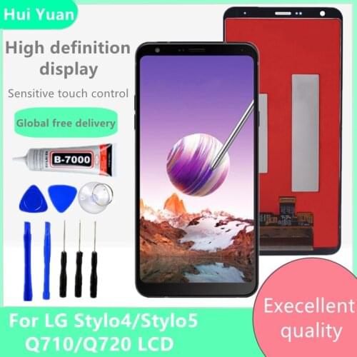 For LG Stylo 4/Stylo 5 Q710 Q720 LMQ720MS LCD Display Digitizer Assembly Replacement For LG Stylo4 Stylo5 Display LCD