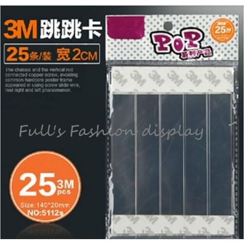 Hot sale 3MM EVA PET supermarket 1/2CM POP and ADS wobbler card transparencies 10bags