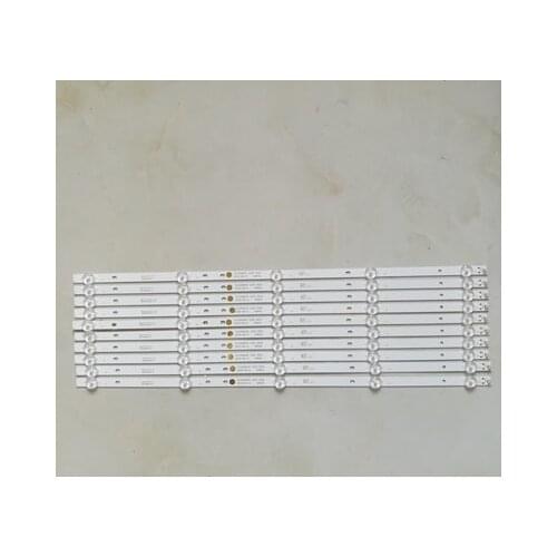 10PCS LED Backlight strip 5lamps DLED58SMD 10X5 0002 For 58A06 B58u CV580U2-T01 V553