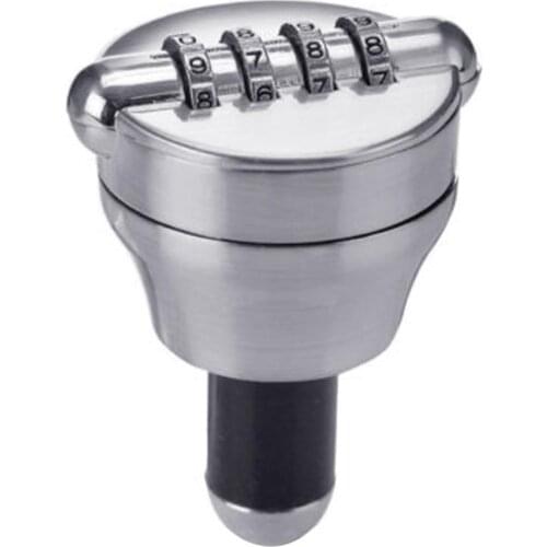 4 Digits Alloy Wine Bottle Stopper Cork Combination Safe Password Lock Creative Code Bottle Red Wine Stopper Funny