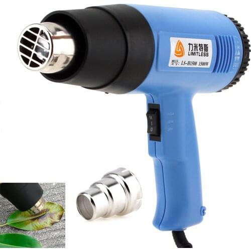 AC 110V / 220V 1500W Hot Air Electric Heat Gun Multifunctional Handheld Hotair Gun US / EU Plug