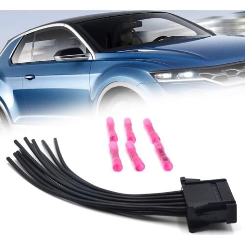 Car Heater Blower Resistor Wiring Loom Harness Connector for Renault Megane 2 Portable Durable Harness with 6 Connectors