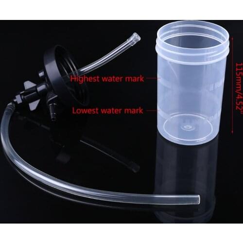 Humidifier Water Bottle and Tubing Connector Elbow 12" for Oxygen Concentrator A0KE