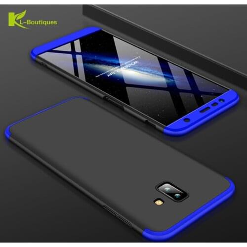 Case on for Funda Samsung Galaxy J6 Plus Etui 360 Degree Full Protection Phone Case sFor Samsung Galaxy J4 J6 J8 2018 Case Cover