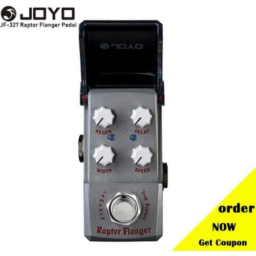 JOYO JF-327 Ironman series mini pedal Raptor Flanger Effect guitar pedal Bucket Brigade Design Music Instrument