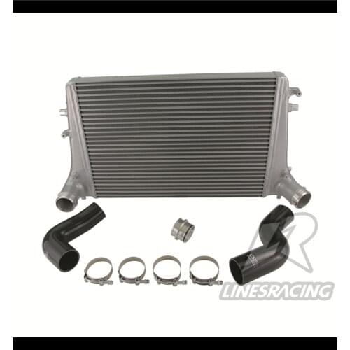 Silver Intercooler Kit Fits For VW MK6 Golf Passat Scirocco Jetta Beetle Skoda Octavia/Superb Audi A3/TT Seat Leon 1.6/2.0TDI