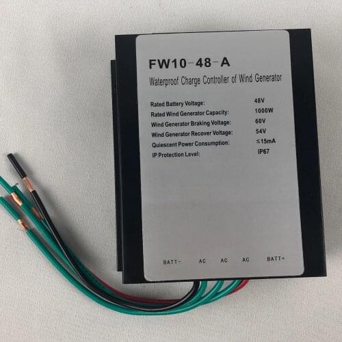 1000W 2000W Wind Turbine Charge Controller Water Proof 24V 48V 96V Wind Power Generator Regulator