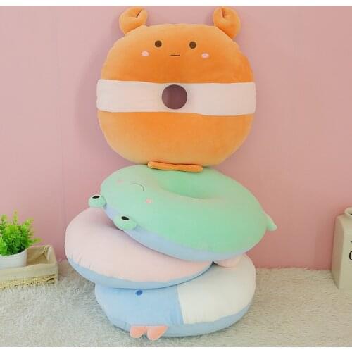 Cute Funny Stuffed Octopus Frog Fish Soft Plush Cushion Toy Gift For Home Living
