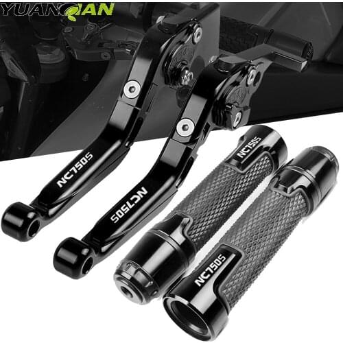 Motorcycle Accessories CNC Adjustable Racing Brake Clutch Lever Handle Hand GripsClutch For Honda NC700S NC 700 S 700S 2012 2013