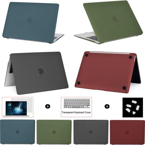 New 2020 Laptop Case For Apple MacBook M1 Chip Air Pro Retina 13.3 Inch with Touch Bar ID A2337 A2179 A2338 A2251 A2289 Cover
